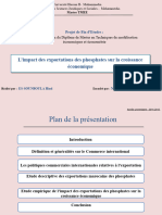 L'Impact Des Exportations Des Phosphates Sur La Croissance Économique