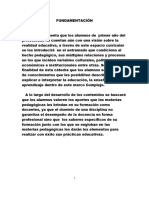 Fundamentos de La Educacion