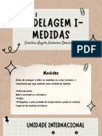 Modelagem I - Medidas