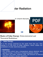 M2. SOLAR Radiation