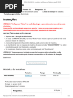 PROVA ON-LINE - 09 - Arquitetura de Software Na Plataforma Java EE (2022)