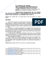 La Adopciòn de Innovaciòn Tecnològica en Las Pymes Del Sector Hotelero y Gastronòmico de Rìo Gallegos - Santa Cruz Durante La Pandemia Por Covid 19