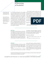 Cefalea de Caracteristicas Migrañosas Por Cefalea Post Ictal y Meningioangiomatosis