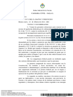 Fallo Interesante Competencia Civil o Contenciosa