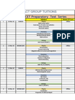 NEET & MH-CET Preparatory Test Series