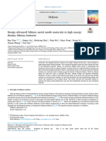 Design Advanced Lithium Metal Anode Materials in High Energy Dens - 2024 - Heliy