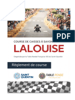 Caisse A Savon Lalouise - Reglement de Course #5