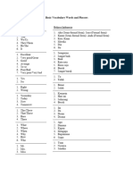 Indo15 Basic Vocab