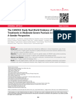 Colombo Et Al 2022 The Canova Study Real World Evidence of Biologic Treatments in Moderate Severe Psoriasis in Italy A