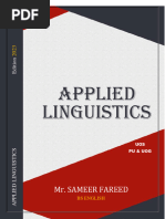 Applied Linguistics Complete Book Notes by Muhammad Sanw