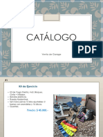 Catálogo Venta Garaje