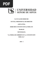 La Forma de Gobierno en La Constitución Peruana