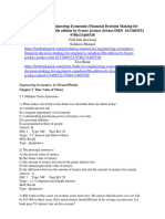 Test Bank For Engineering Economics Financial Decision Making For Engineers Canadian 6Th Edition by Fraser Jewkes Jewkes Isbn 0133405532 9780133405538 Full Chapter PDF