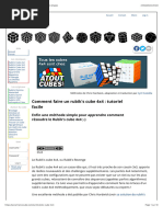 ? Rubik's Cube 4x4: Solution Simple en Quatre Étapes