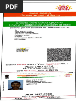 Adhar Card Document