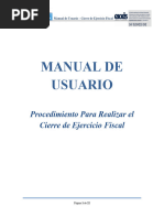 Manual de Usuario - Cierre - Ejercicio