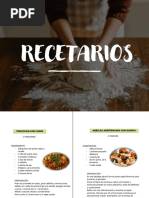 Recetas Hipocaloricos