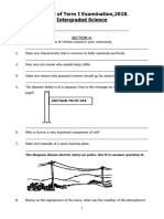 P. 7 End of Term I Examination