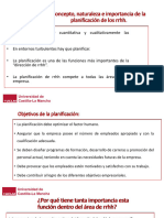 TEMA 8. Planificación de Los Recursos Humanos. Parte I.