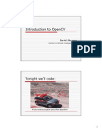 Stavens Opencv Optical Flow