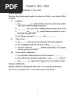 Chapter 21 Guided Reading Sections 1and 2