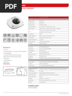 Hikvision DS 2CS58A1P IRS - Product Sheet