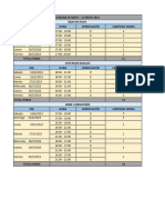 Verificación de Horarios