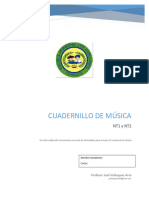 Cuadernillo de Música