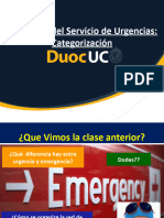 1.1.3 PPT Estructura Del Servicio de Emergencias y Categorizacion