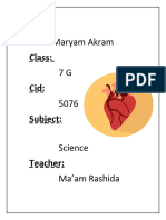 Science Project About Heart