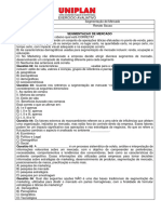 Exercícios Sobre Segmentação de Mercado