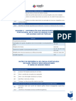 05 Descritores LP Matriz de Referência de Língua Portuguesa