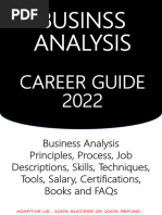 2022 Business Analysis Career Guide