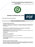 Material de Derecho Del Trabajo