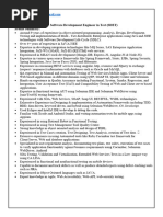 Bharath P Resume