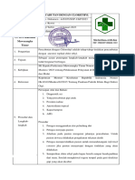 SOP Pencabutan Dengan Clorethyl