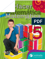 PDF Hacer Matematica 5 Juntos Libro - Compress