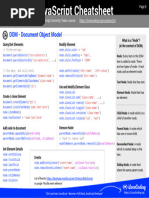 Js Dom Cheatsheet