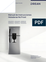 Manual Heladeras No Frost Drean