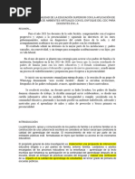 Impacto en La Calidad Del Aprendizaje Lecto Escritor Con La Aplicación de Módulos