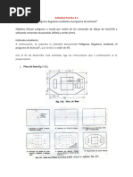 EJERCICIO5 - Autocad - Actividad de Poligonos Regulares (4 Ejercicios)