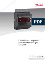 Controlador de Evaporador para Enfriadoreas de Agua: EKC 316A