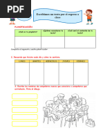 Ficha Escribe Un Texto 