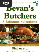 Bevan's Butchers at Garsons: Christmas Selections