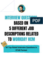 Interview Questions Based Workday HCM Job Description