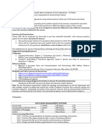 DBMS Syllabus