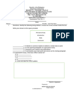 Summative Test ENGLISH Q4 NO 4