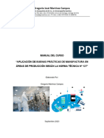 Manual Curso Buenas Practicas de Manufacturas Farmacética Segun NT 127 - Nuevo