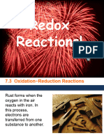 Oxidation Reduction Reactions