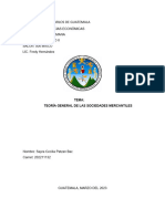 Teoria de Las Sociedas Mercantiles